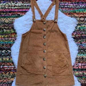 Corduroy overall dress By Derek Heart